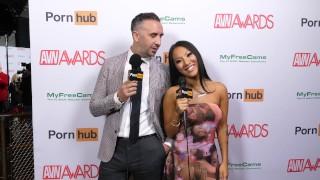 Pornhub on the Red Carpet with Asa Akira and Keiran Lee