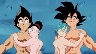 DRAGON BALL Z GOGETA &amp; BULCHI HAVING Sex Full Anime Hentai