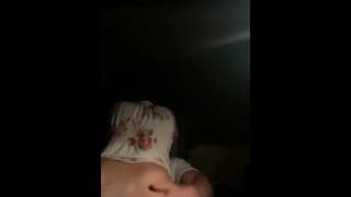 I was supposed to take the babysitter home but she rides my dick in the car instead