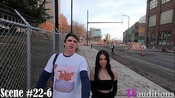 REAL Vol Lilliputian Unskilled Plump Ass Brunette Boom-capable Molding Audition on Jay Bank Presents 18auditions Creampie Scene #22-6